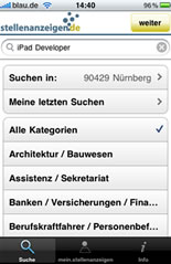 iPhone application