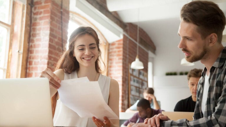 E-Recruiting Durchsicht der Bewerbungen