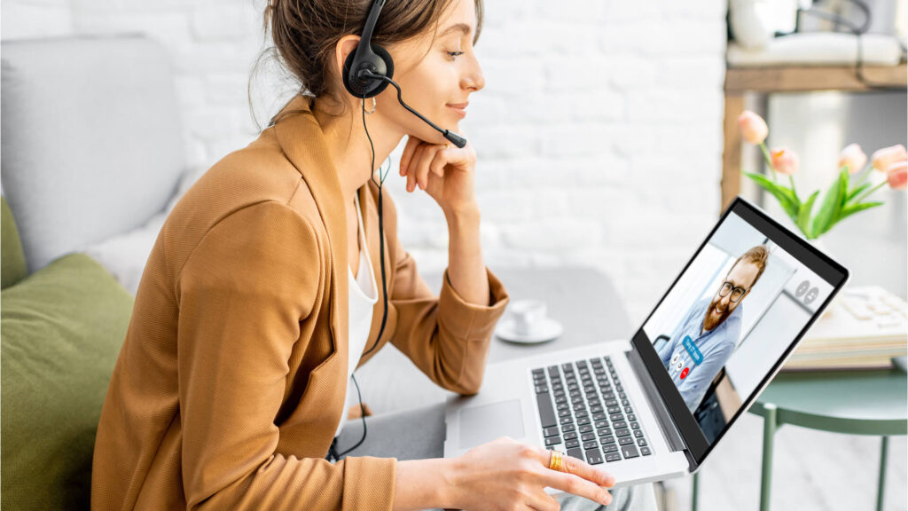 Videocall mit Vorgesetzten