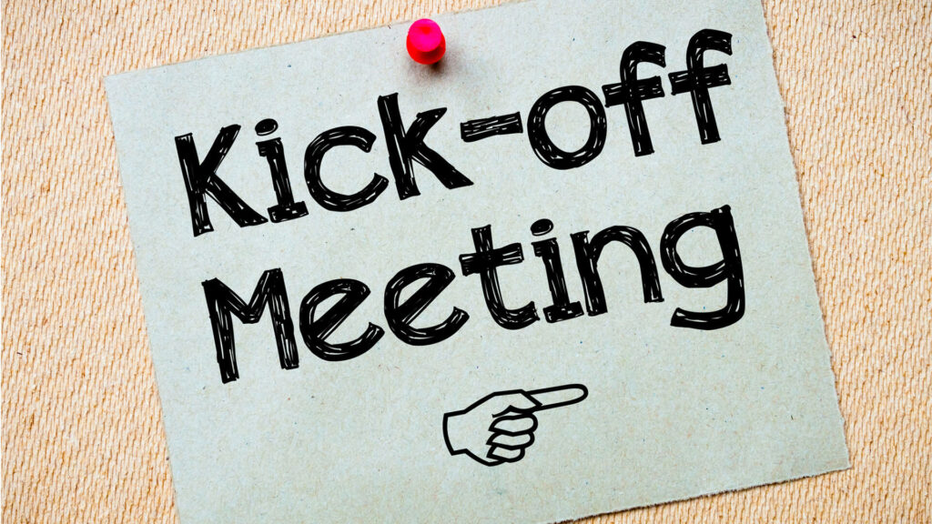 Kick-Off Meeting zur Team-Kommunikation