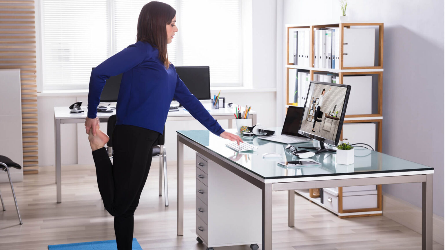 Gesundheit erhalten durch Teamsport on remote
