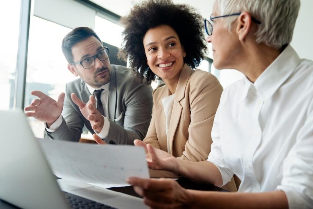 Zusammenarbeit im diversen Team
