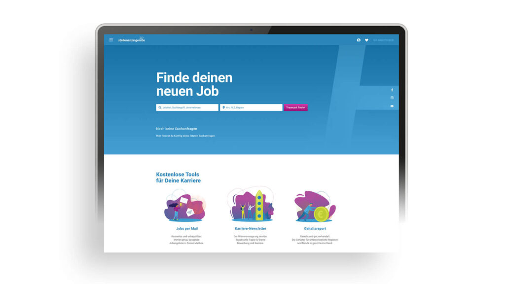Startseite stellenanzeigen.de