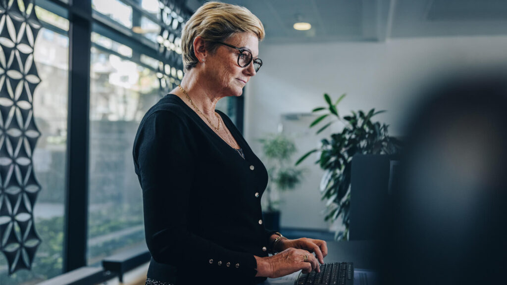 Ergonomisches Arbeiten ältere Mitarbeiter