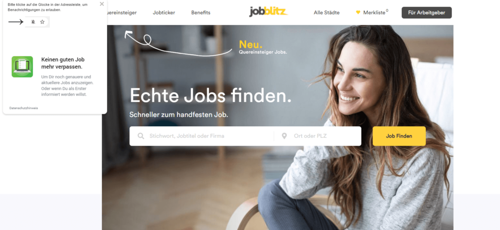 Jobblitz Web Push