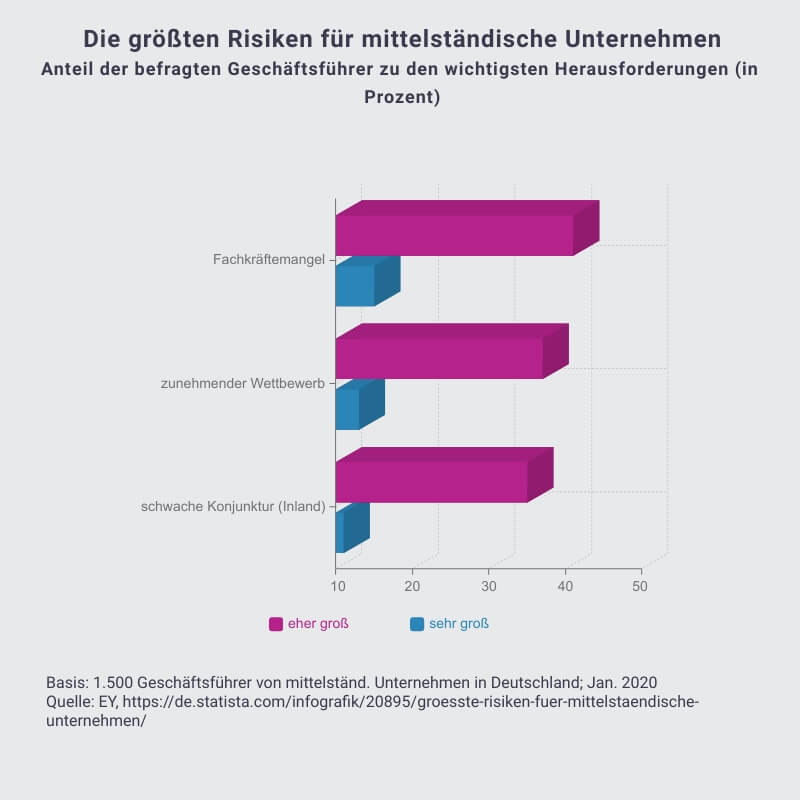 Risiken Fachkräftemangel