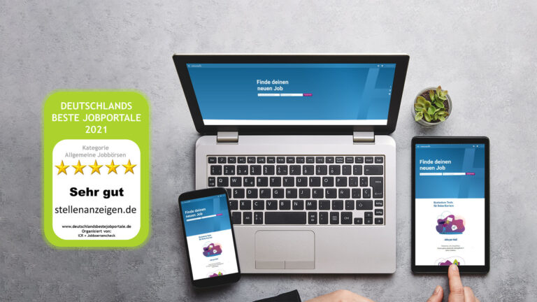 Deutschlands Beste Jobportale Siegel - stellenanzeigen.de