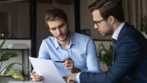 Student Abschlussarbeit im Unternehmen