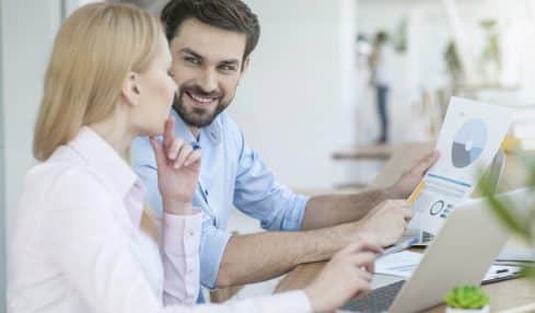 Flirt am Arbeitsplatz
