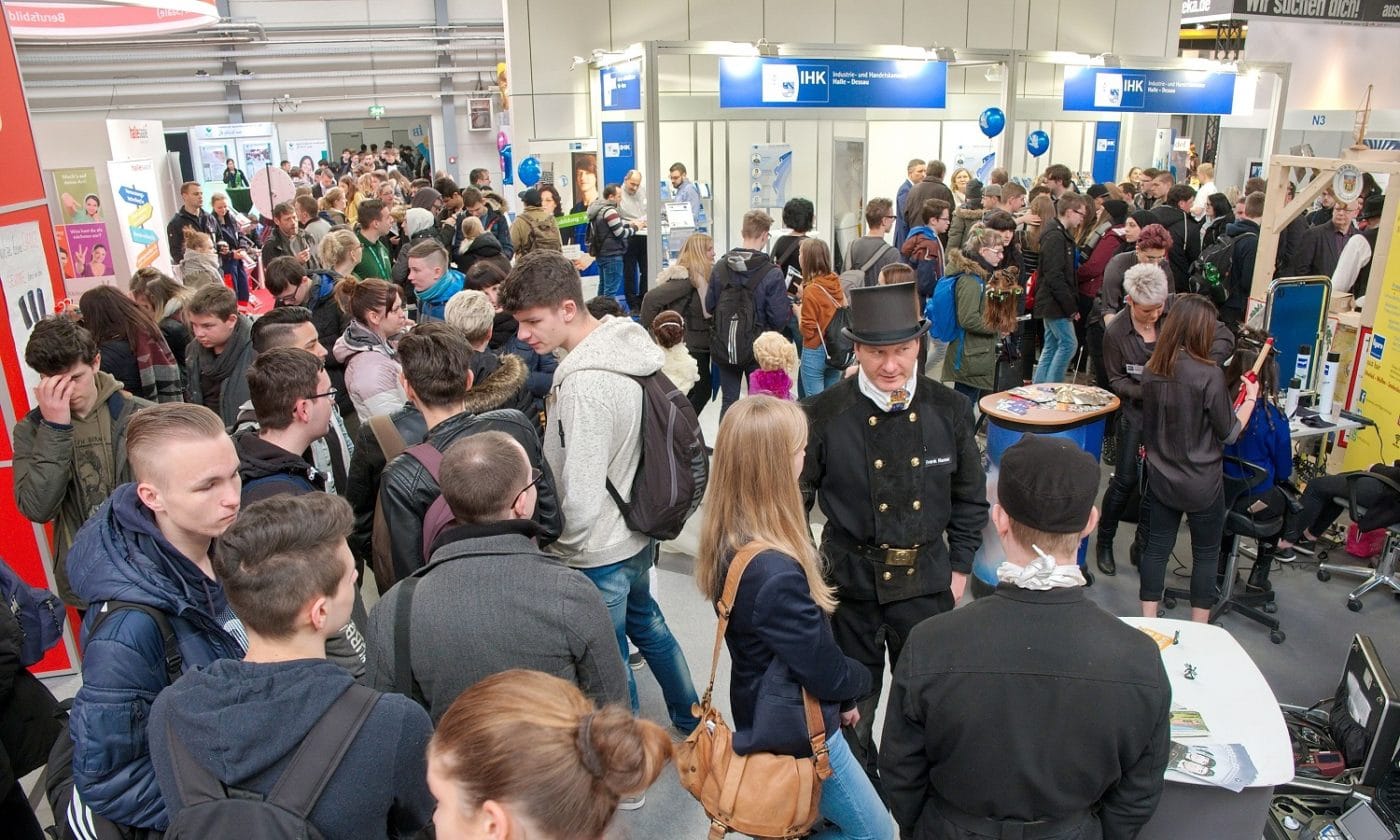 Viele Besucher erwartet die Karrieremesse jedes Jahr.