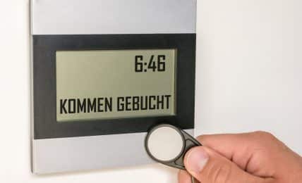 Moderne Arbeitszeiterfassung