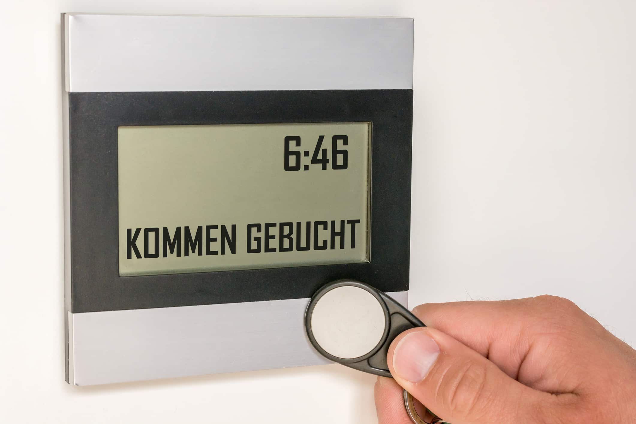 Moderne Arbeitszeiterfassung