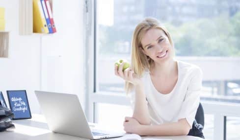 Gesunde Snacks im Büro