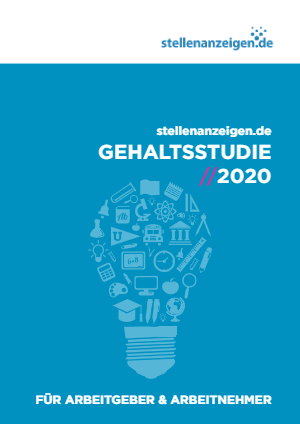 Titelbild der Gehaltsstudie 2020