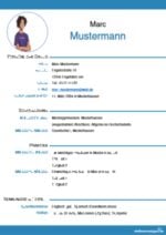 Schüler - Lebenslauf Vorlage Ausbildung: Lebenslauf für Schüler