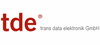 tde - trans data elektronik GmbH tde - trans data elektronik GmbH