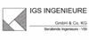 IGS INGENIEURE GmbH & Co. KG IGS INGENIEURE GmbH & Co. KG